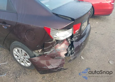 2011 Kia Forte Ex из США, поврежденный, VIN KNAFU4A29B5388578